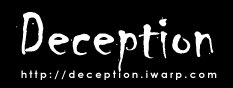 [- DECEPTION -]